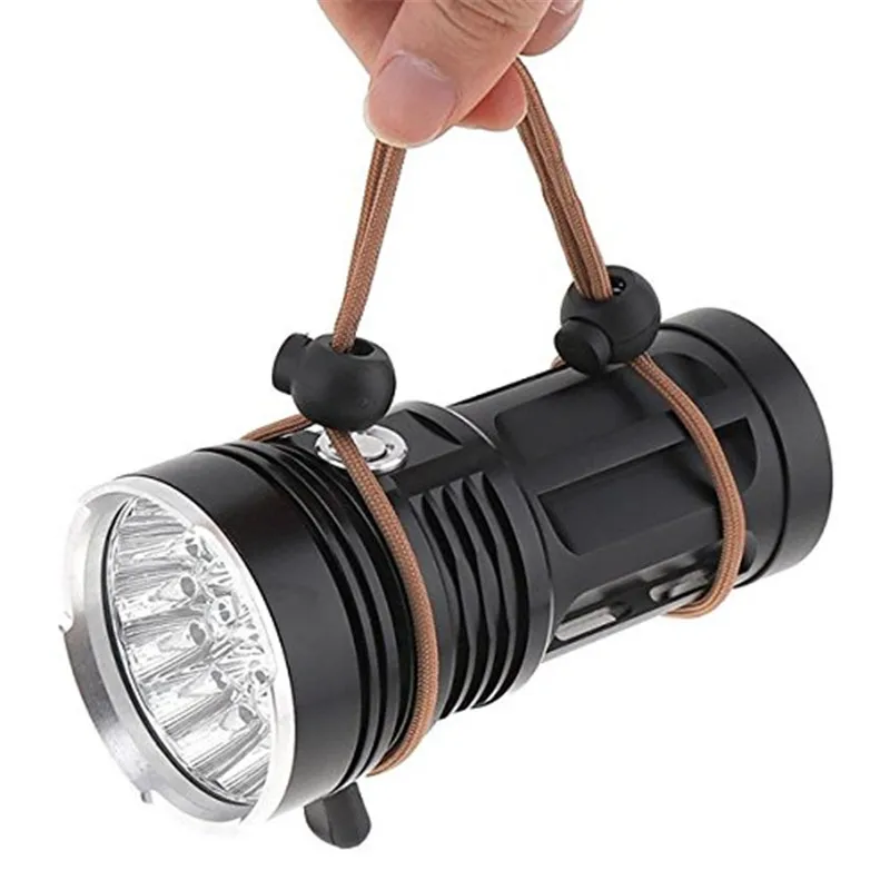 4500LM 18 x CREE XM L T6 светодиодный фонарик 4 режима 4x18650 охотничья лампа 3 оптическое