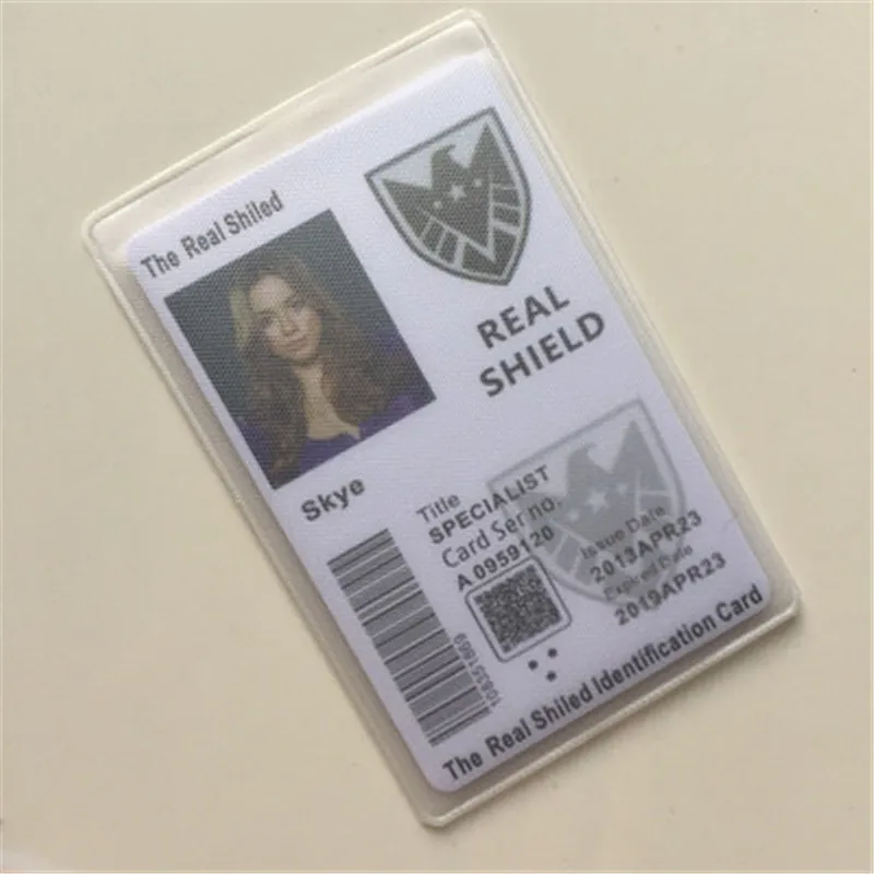 D1 Телешоу агенты shield s.h.i.e.l. D. Держатель ID карты Косплей агент ID карты Рождественский подарок игрушка - Цвет: D1