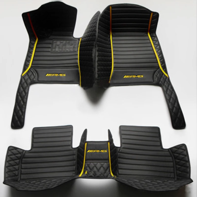 Подходит для Mercedes-Benz E200 E220 E250 E280 E300 E350 E400 E500 E63 E43 AMG W210 W212 W213W211car коврик автомобильные аксессуары - Название цвета: Серый