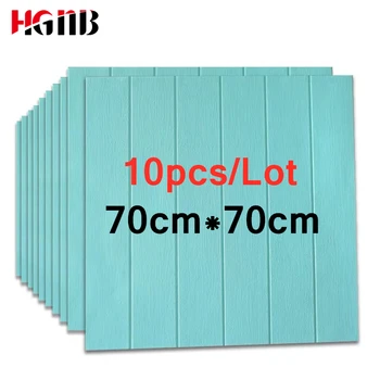 

3D Woodr Grain Wallpaper Self Adhesive Wall Sticker Soft Package Kindergarten Walls Decoration Waterproof Foam Wall Sticker