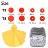 20Sets T3/T5 Round Snap Button KAM Plastic Buttons For Chirldren Folder Dark Buckle Press Studs Crafts Button DIY Baby Clothes ► Photo 3/6