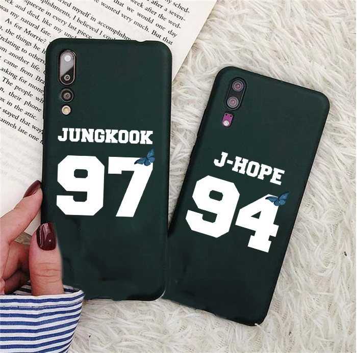 Член Suga Рэп монстр J. Надеюсь джимин номер телефонный чехол для huawei p30 pro lite p20 p10 mate