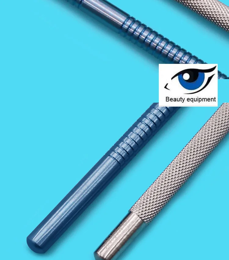 Equipamento de Oftalmologia Divisor de Alta Liga de Titânio de Aço Beleza Única Cabeça Dupla Qualidade Importado Inoxidável Ultra-fino 4 Cheap Instrumentos p pálpebra