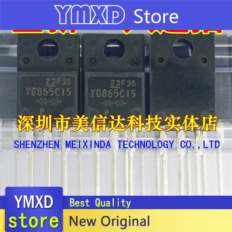 

10 шт./лот новый оригинальный YG865C15 жидкокристаллический выпрямитель TO-220F в наличии