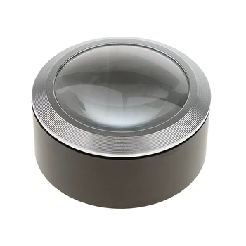

Desktop Magnifier Glass Dome with 3 LED Light Magnifier 5X Magnification