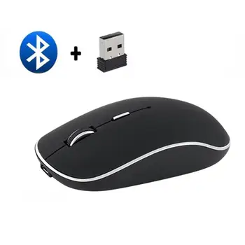 

2.4G Rechargeable Wireless Bluetooth USB Dual Mode Gaming Mice for PC Laptop