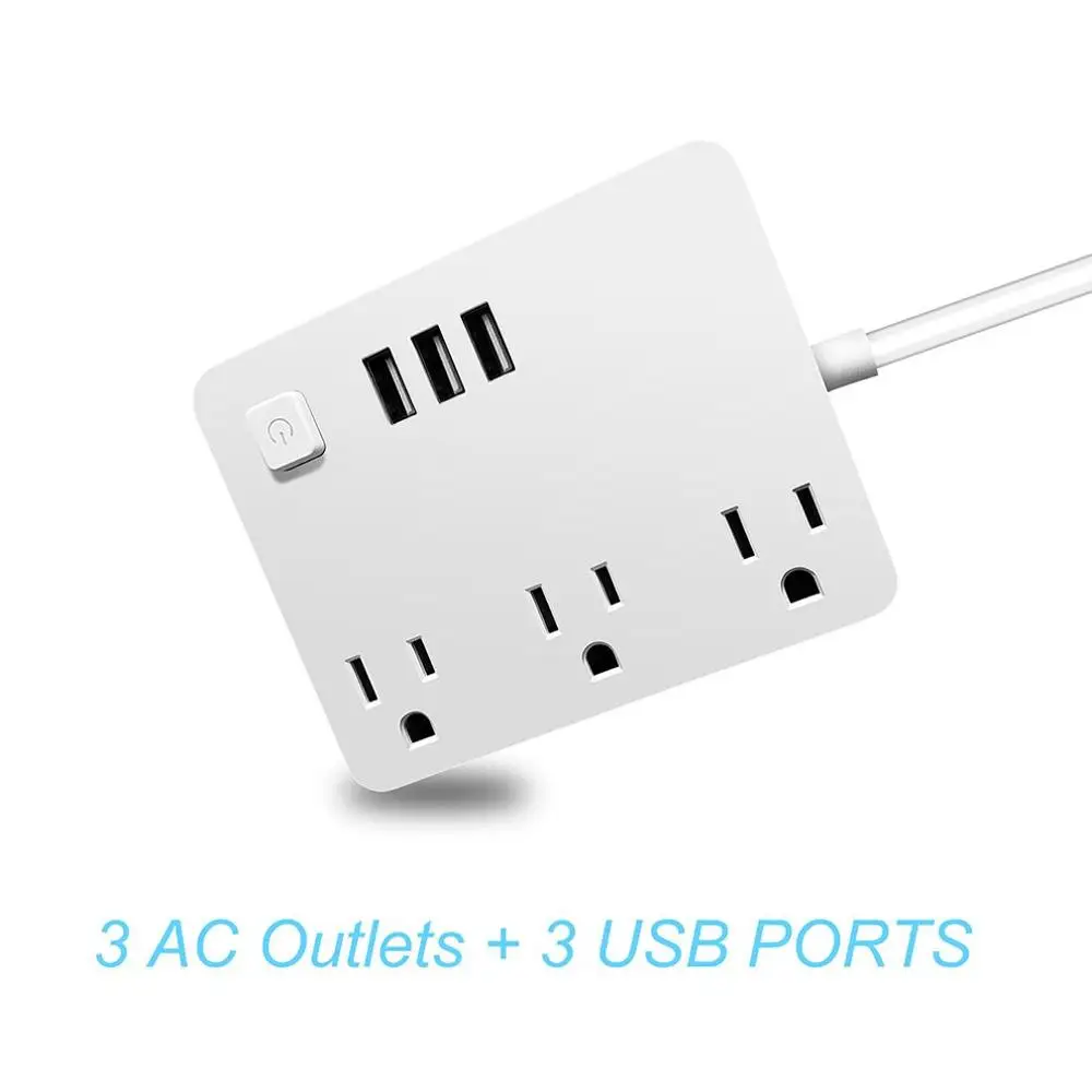 

Wi-Fi Smart Plug And Socket With Usb Port Fullmosa Smart Socket Surge Protection For Alexa/Google Assistant / Ifttt