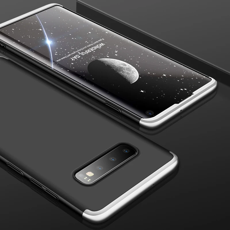 360 градусов чехол для samsung Galaxy S10 5G S9 S8 J4 J6 Plus S10e S7 S6 Edge Note 8 9 чехол 3 в 1 Жесткий ПК Защита матовый чехол