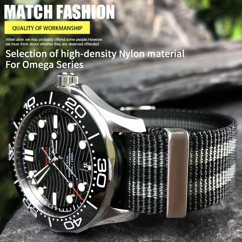 Nylon Nato Watchband 20mm 22mm 