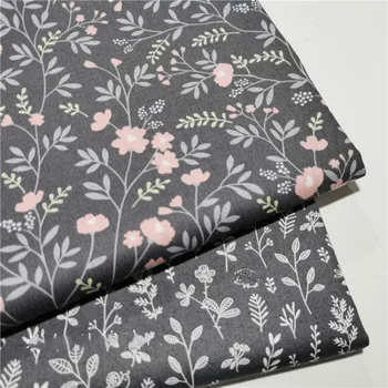 

Retro Flower Printed 100% cotton fabrics for DIY Sewing textile tecido tissue patchwork bedding quilting