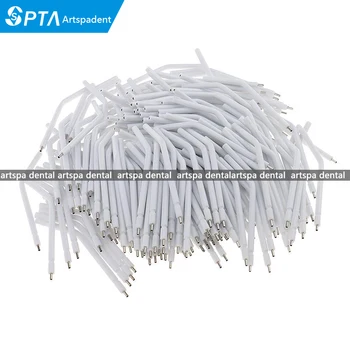 

250Pcs Generic Dental Disposable Spray Nozzles Tips Air Water 3 way Syringe Metal Core