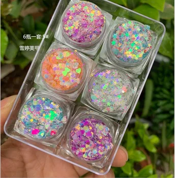 

Nail Eye Makeup Gel Sequin Set Stage Sequins Online Celebrity Eye Makeup Fairy Patch Lolita