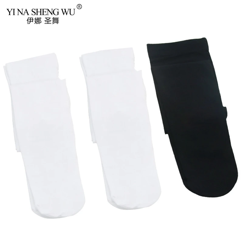 2 White-1 Black Колготки для балета для взрослых и детей, нейлоновые леггинсы для детей и взрослых, балетные колготки-пачки для гимнастики и танцев 80D 90D, 3 пары, 2 пары, 1 пара - Цвет: 2 White-1 Black