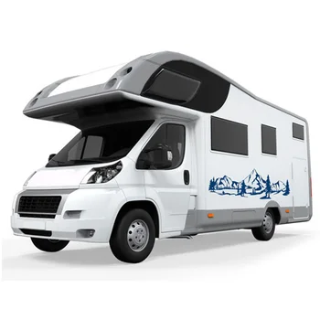 

Sticker Stickers 100x27CM Waterproof Stickers Motorhome RV Tree Graphic