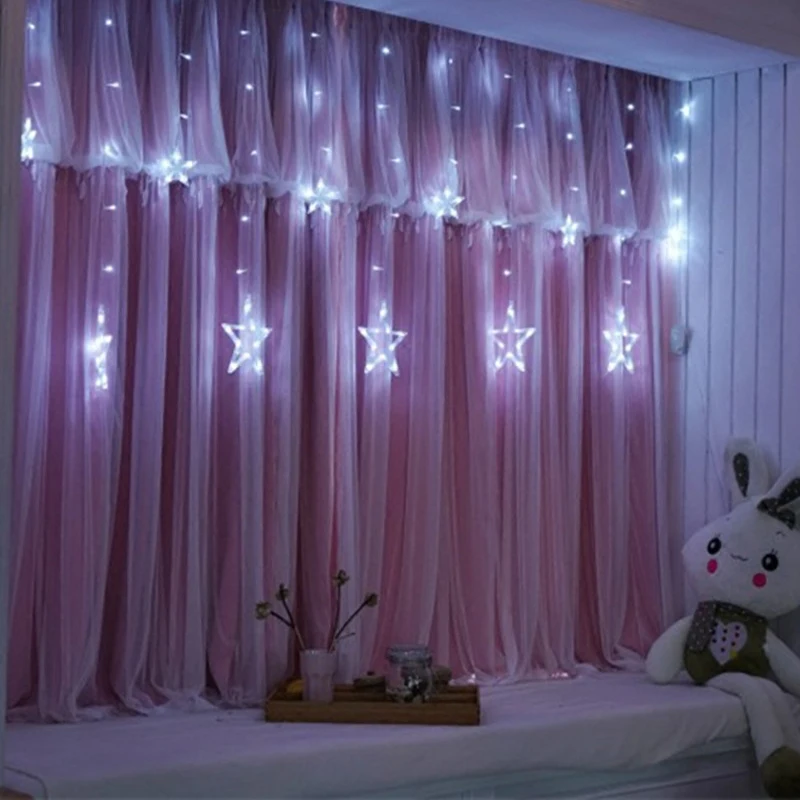 Рисунок 4 - Гирлянда-занавеска со звездами
