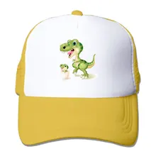 Взрослая унисекс тираннозавр Динозавр яйцо Дальнобойщик бейсбольная бейсболка с сеточкой и регулируемым ремешком шляпа