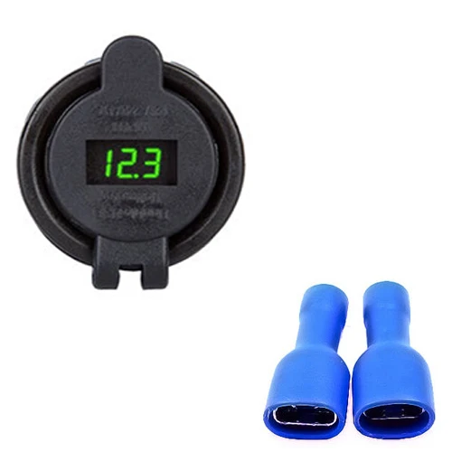 GREEN LIGHT USB зарядное устройство Крышка для мотоцикла Авто Грузовик ATV Лодка светодиодный автомобиль 4.2A двойной USB разъем 12 24 В Автомобильное зарядное устройство USB адаптер питания - Тип штекера: GREEN LIGHT