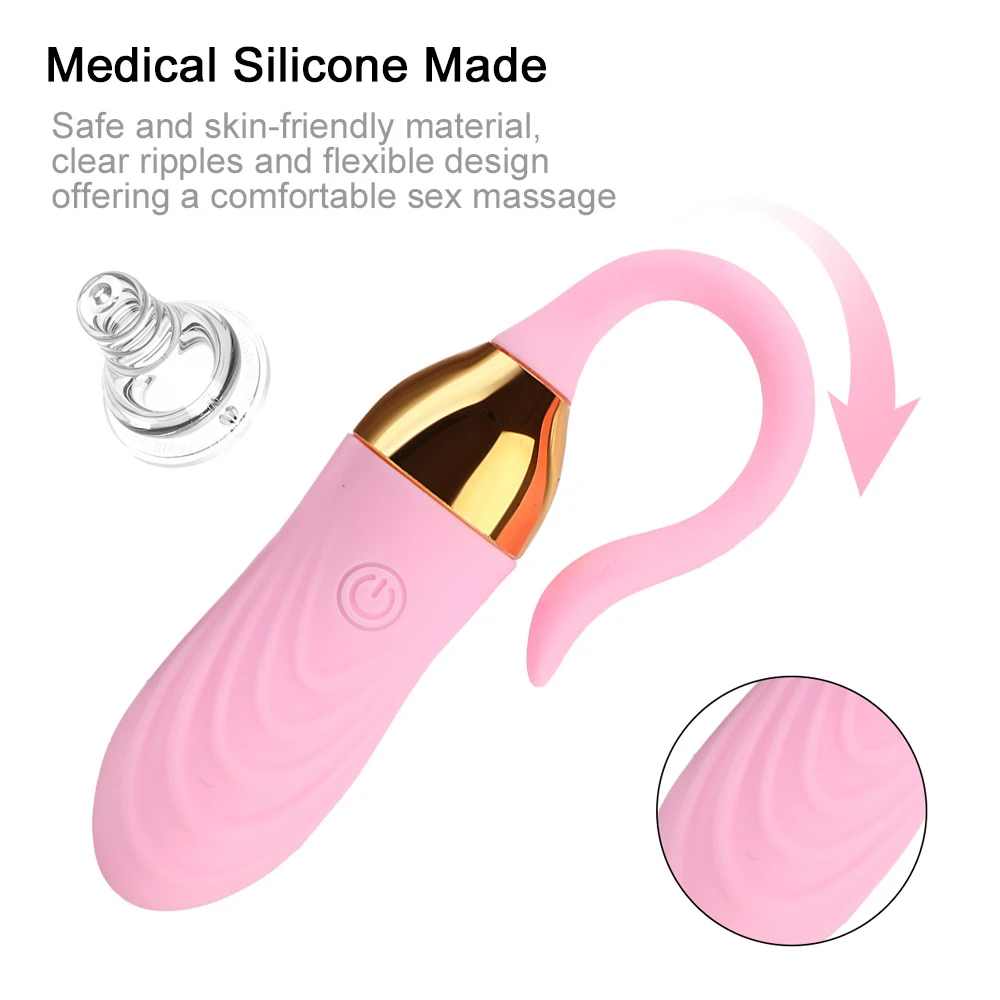 Wearable Vibrator With Remote Control For Clitoral & Anal Pleasure_voghion.com