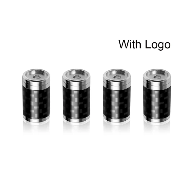 4pcs Aluminum Alloy Car Wheel Tire Valve Caps Auto Exterior Accessories For BMW M Performance E46 E90 E60 F30 F10 E39 E36 F20 X5 Silver