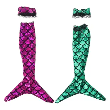 

Dolls Tail Dress Party Dress Clothes For Barbie Doll Kids Toy Accessory