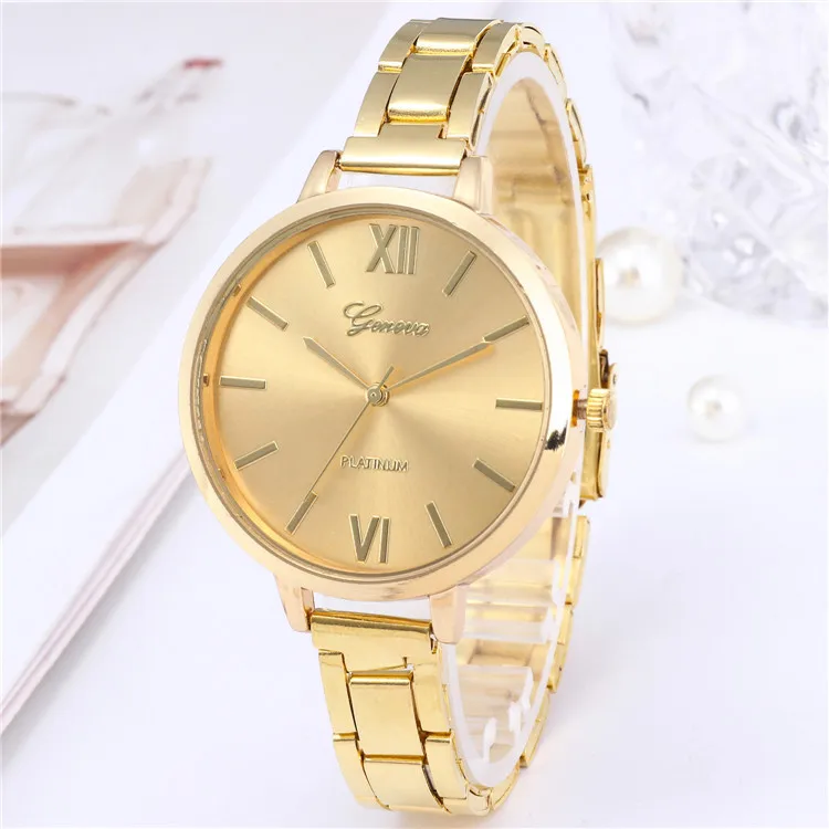 

Selling High-End Steel Belt WOMEN'S Watch Fashion Bracelet Watch Mesh Belt Fine Watch Strap Student Watch Shenzhen