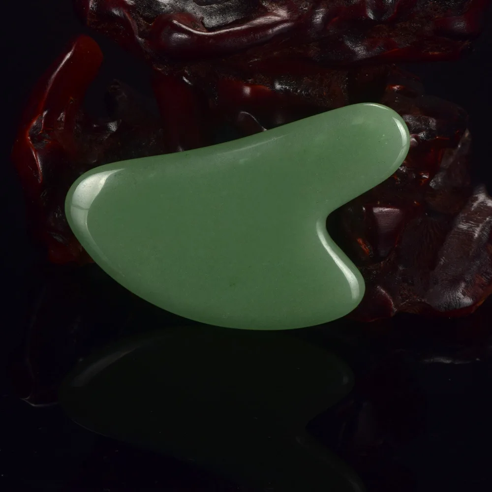

Natural Jade Scraping Plates High Quality Tanglin Jade Scraping Piece Fitness Beauty Massage Meridian Healthy Appliances
