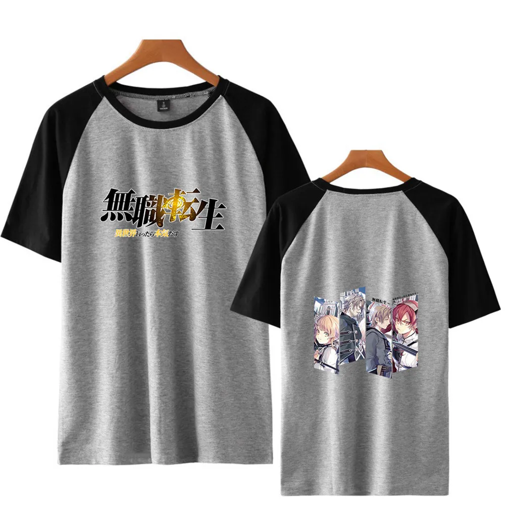 

Mushoku Tensei T Shirt Men Women T-shirt Jobless Reincarnation Printed Casual Summer Top Fashion Streetwear Cool Tops Tee