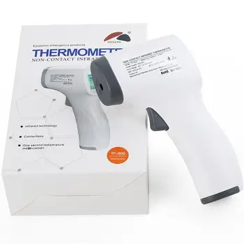 

IR Thermometer LCD Display Forehead Digital Infrared Non-Contact Thermometer Temperature Meter With Certificate (With Battery)