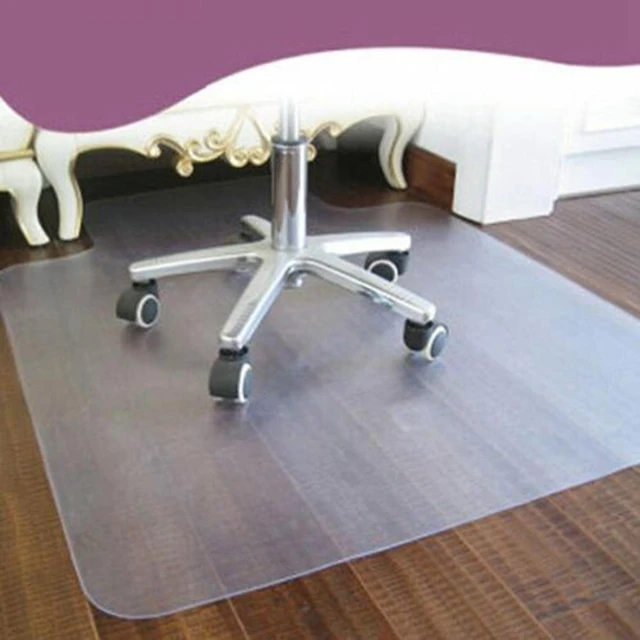 PVC Floor Mat Transparent Carpets Wooden Floor Protection Rugs Chair Floor  Mats