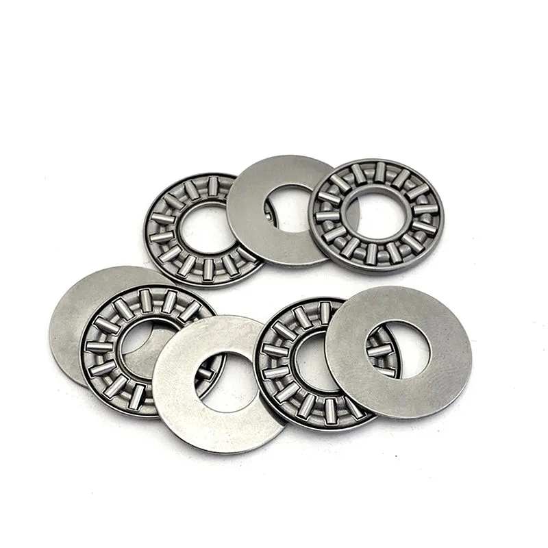 Miniature bearings needle bearings Steel Thrust Needle Roller Bearings Ultra Shim Thrust Bearings AXK2035 + 2AS For Pipeline System 10pcs/set