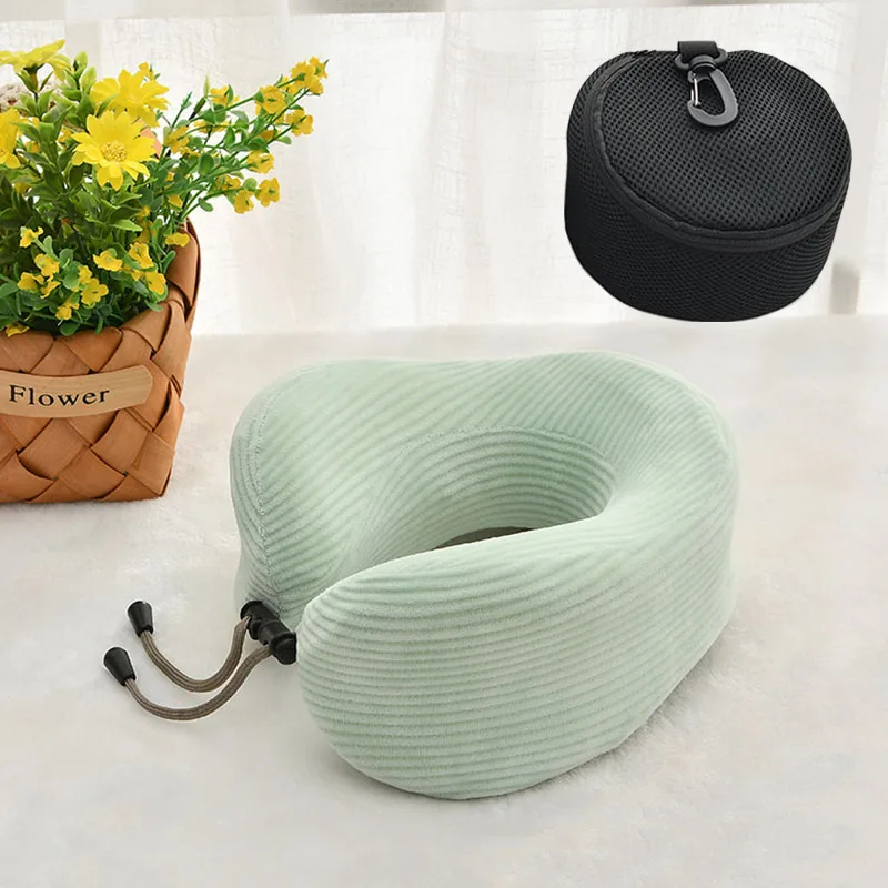 I Neck pillow U-образная подушка для шеи из пены с эффектом памяти мягкие подушки для шеи с медленным отскоком подушка для шеи унисекс подушка для шеи Siesta аксессуары для путешествий - Цвет: I Neck pillow