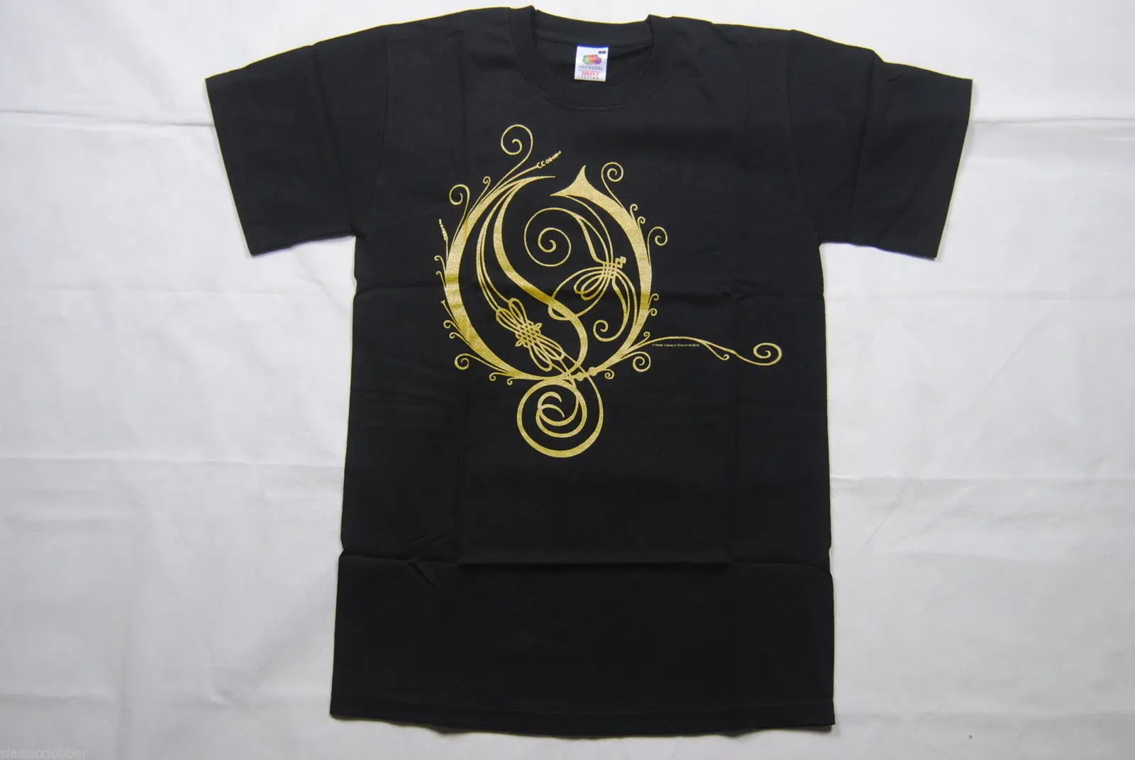 OPETH ROUNDHOUSE футболка с круглым вырезом и логотипом новая маленькая Официальная из