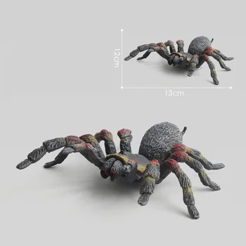 

4pcs Simulation Spider Plastic Insect Model Toy Realistic Fake Spiders Creepy Lifelike Spiders Horror Decorations Prank Props fo