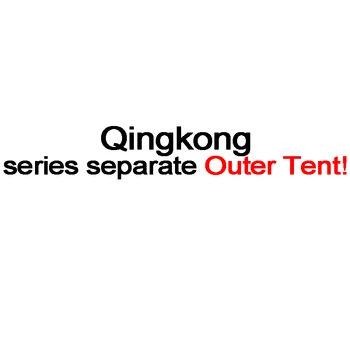 

3F UL GEAR Qingkong 3-4 Person Ultralight Camping Outer Tent 15D / 210T External Account Tent