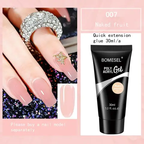 Nail Gel Crystal Extension Gel Nail Polish All For Manicure UV Nail Gel Nail Art Quick Building Nail Polish TSLM2