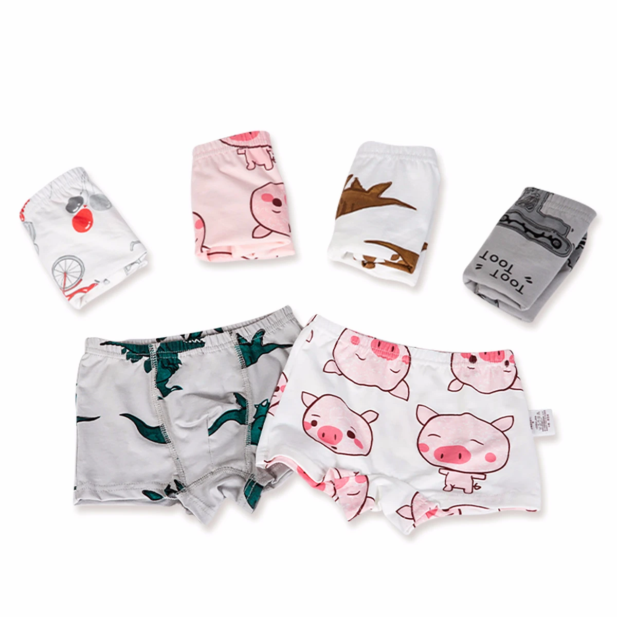 3pcs Fashion Girls Cartoon Underwear Kids Cotton Panties Teenage Short Briefs Chidlren Panties Young Girls Underwear