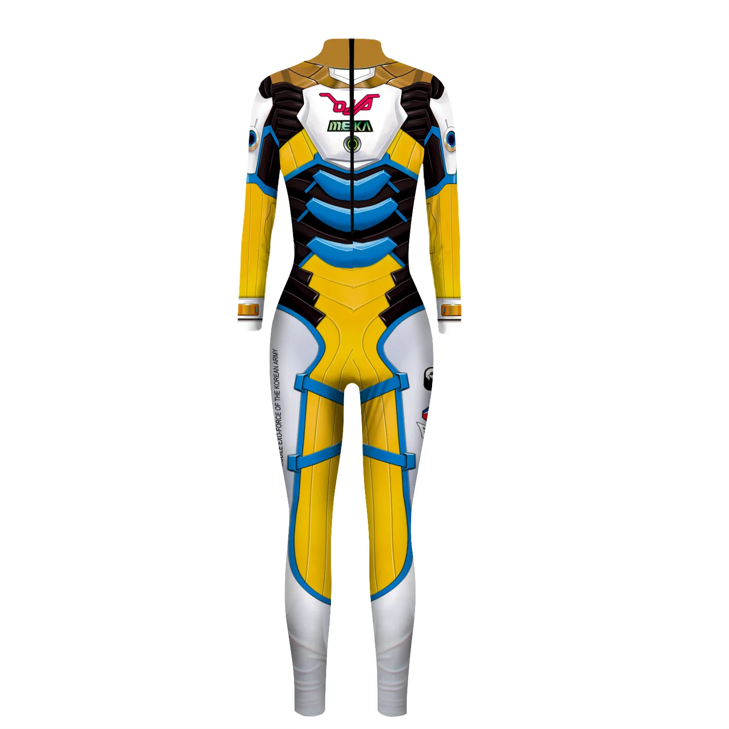 Костюмы на Хэллоуин для женщин; Большие размеры Overwatchs Косплэй D Va Dva D. va, зентай, костюм, спандекс, облегающий костюм на Хэллоуин, костюм для взрослых, женская пижама