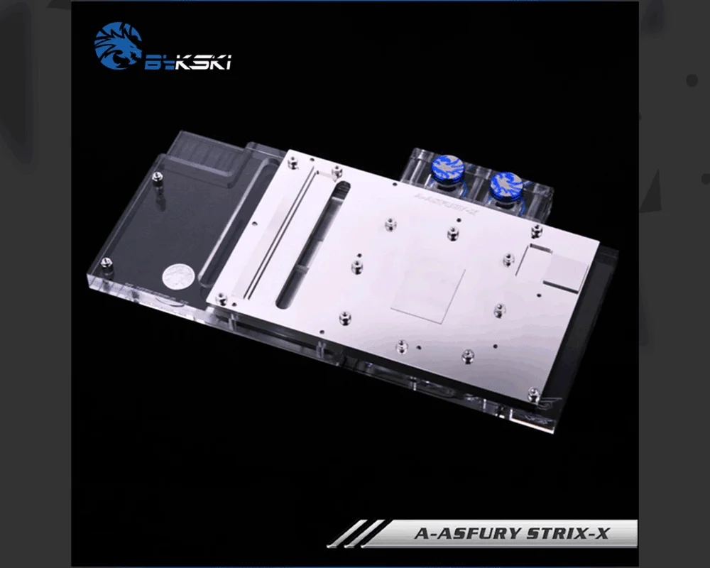 Bykski A-ASFURY STRIX-X, полное покрытие Графика карты блок водяного охлаждения RGB/RBW для Asus STRIX-R9 FURY-DC3-4G-Gaming