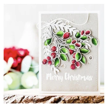 

2020 New Hot Leaves Metal Cutting Dies Stencils and Scrapbooking Paper Flower For Leaf Plant Foil Die Cut Crafts Sets No Stamp