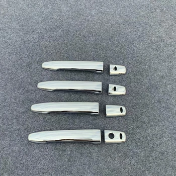 

For Mitsubishi Delica D5 2020 ABS Chrome Style Car Door Protector Handle Decoration Cover Trim Sticker Car Styling Accessories