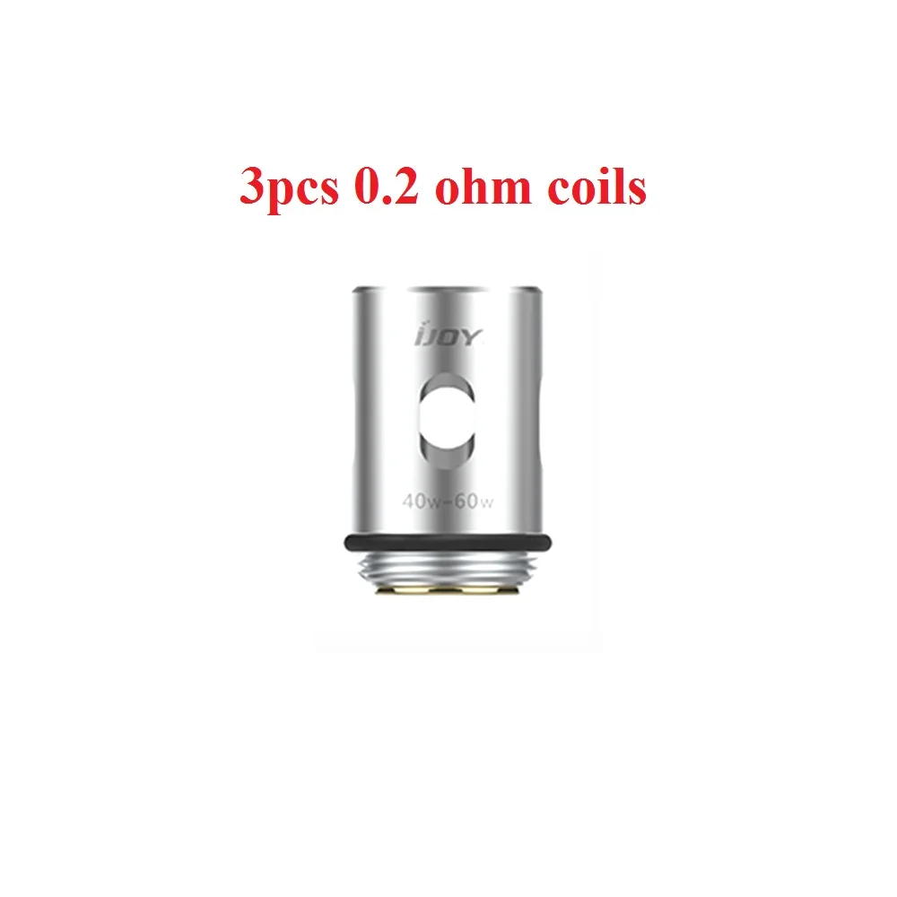 IJOY Jupiter 70 Вт Pod Комплект 5 мл Pod 0.2ohm/0.6ohm сетчатая катушка питание от одной 18650 ячеек vape Kit vs vinci X/TARGET PM80 - Цвет: 3pcs 0.2ohm coils