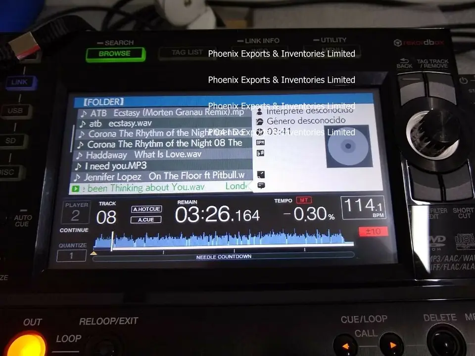 LCD Screen for pioneer DDJ-RZ XDJ-700 XDJ-1000 CD-TOUR1 Display