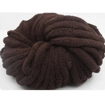 

2020 Super Thick Natural Merino Wool Chunky Yarn Felt Wool Roving Yarn for Spinning Hand Knitting Spin Yarn Winter Warm 1PC/250G