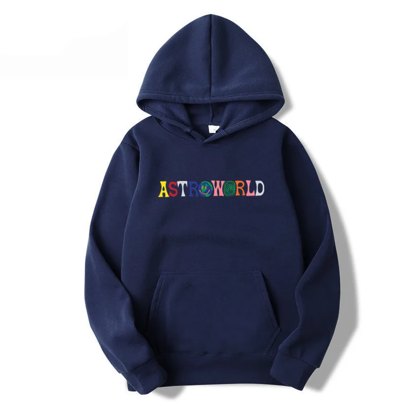 TRAVIS SCOTT ASTROWORLD WISH YOU WERE HERE HOODIES fashion letter  ASTROWORLD HOODIE streetwear Man woman Pullover Sweatshirt