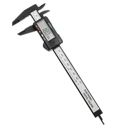 Jauge à pied électronique numérique LCD, 150mm, 6 pouces, Vernier, micromètre, outil de mesure, règle d'étrier 