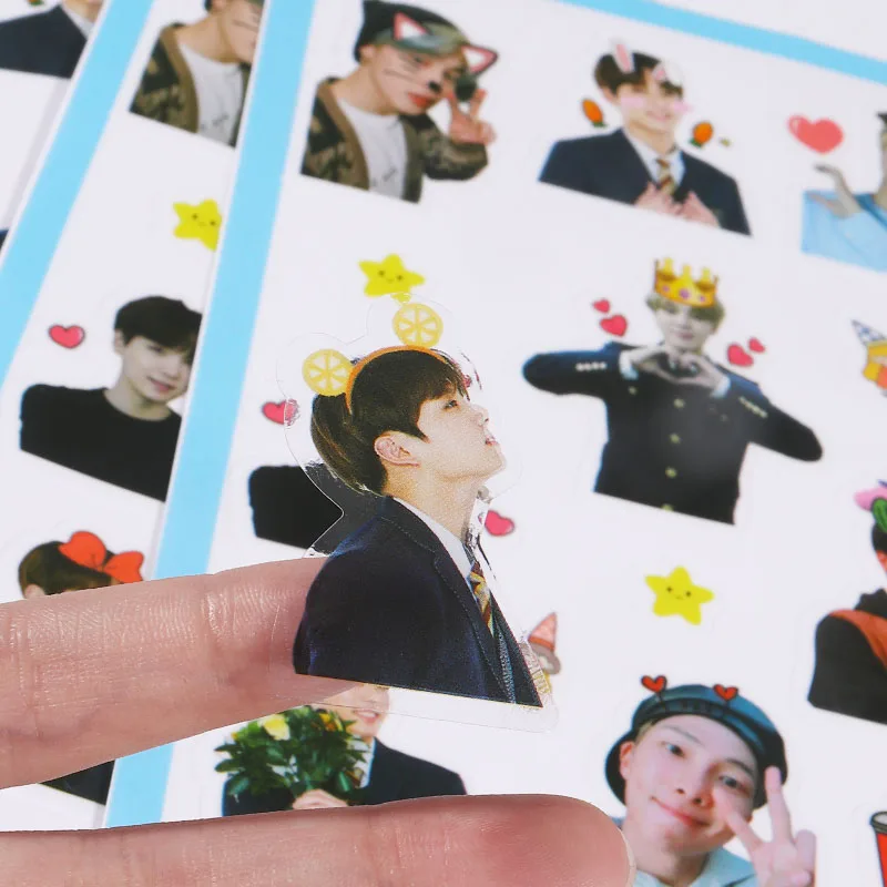 Bangtan Boys Stickers Scrapbook