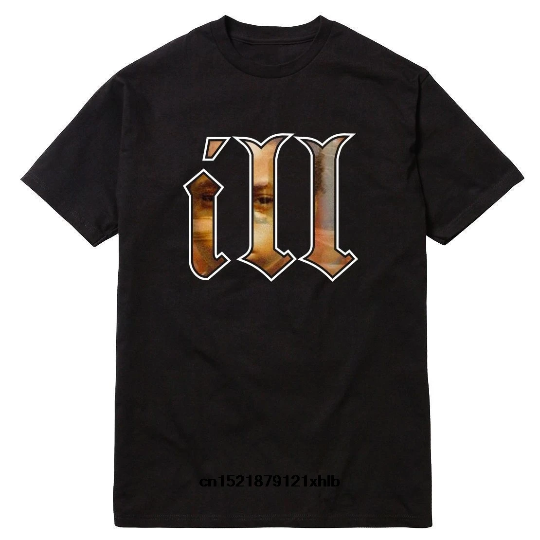 Мужская футболка подробная информация о ill Nas illmatic Ether God's Son The World Is Your Stillmatic для