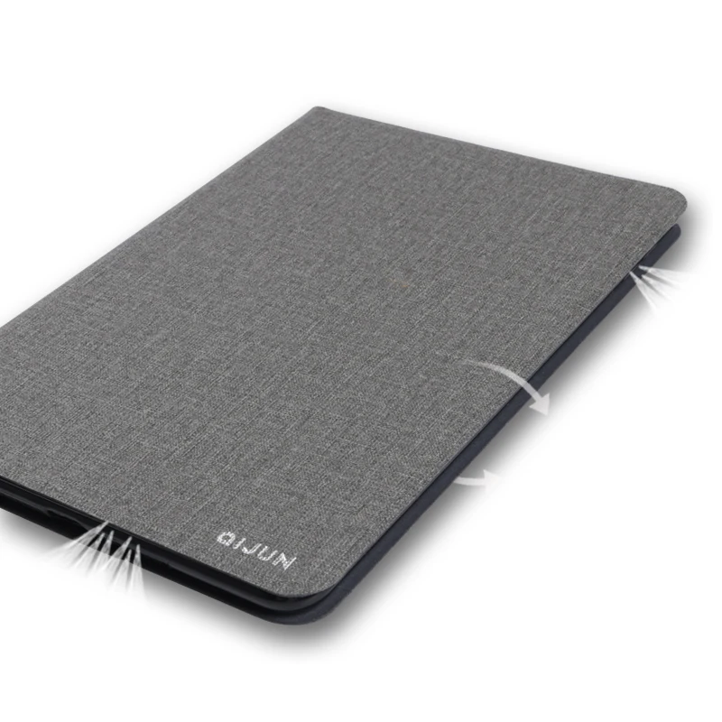 Чехол для планшета Lenovo Tab M10 10 1 дюйма QIJUN M ТБ X605F TB X605L Fundas Slim Flip Cover Soft Protective Shell|Чехлы