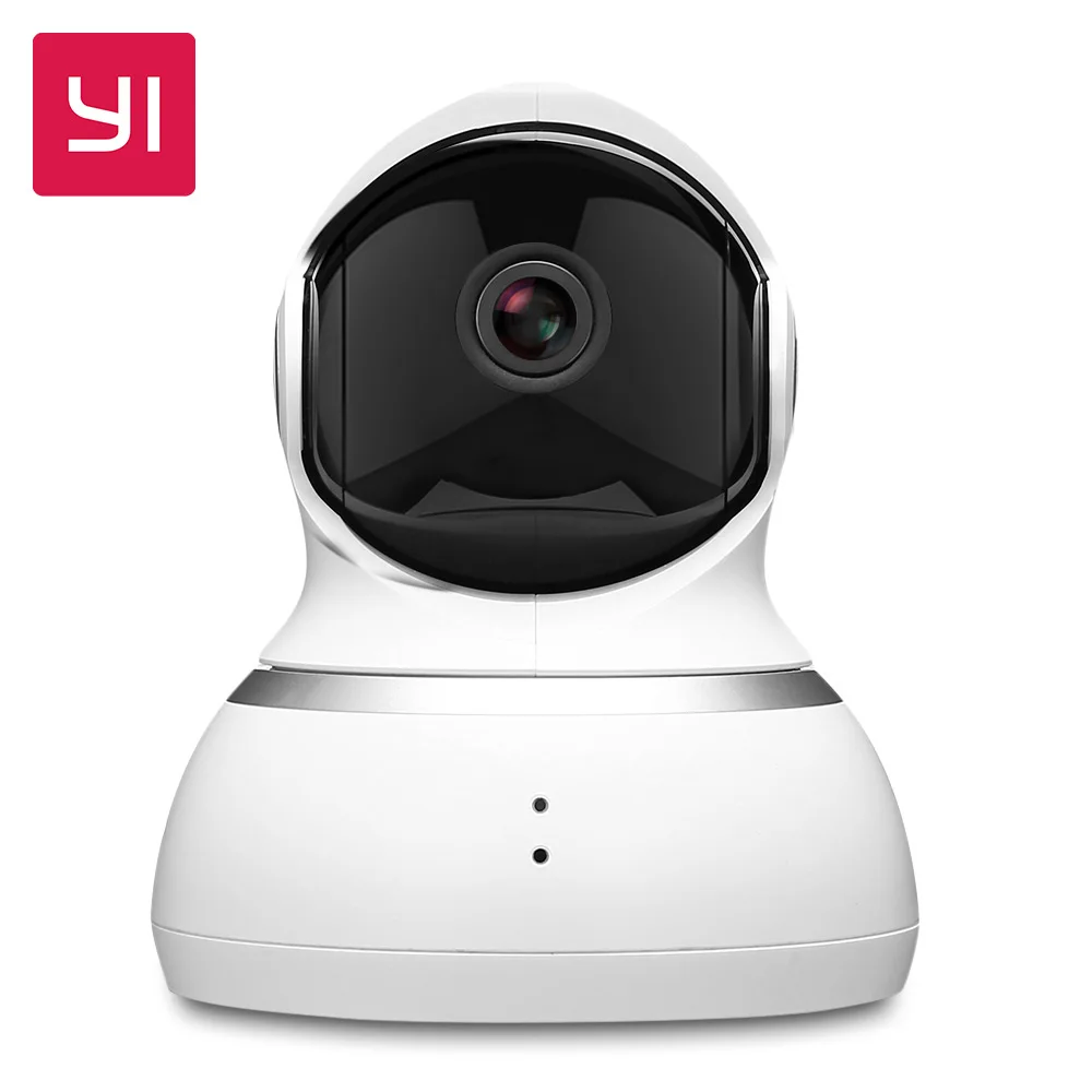 YI Dome Camera 1080P Pan/Tilt/Zoom Wireless IP Security Surveillance System Complete 360 Degree Cov