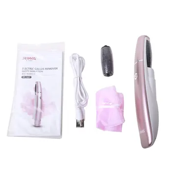 

RIWA RF-1401 USB Rechargeable Electric Foot Pedicure Machine Foot Grinder Exfoliating Scrub Tools With LED Light